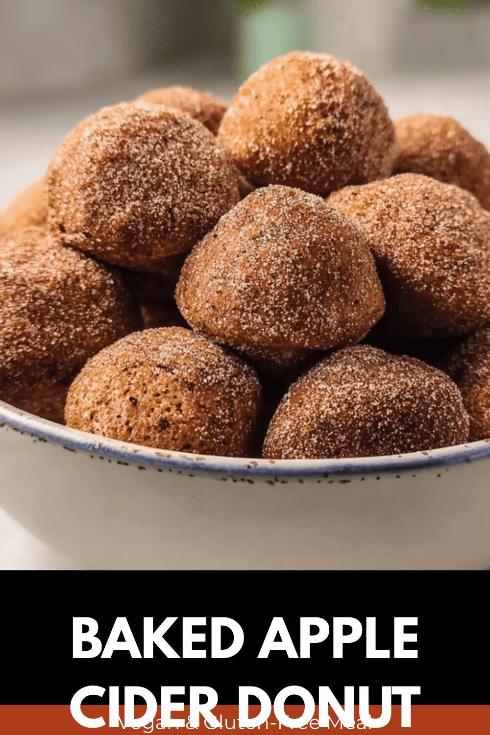 Baked Apple Cider Donut Holes