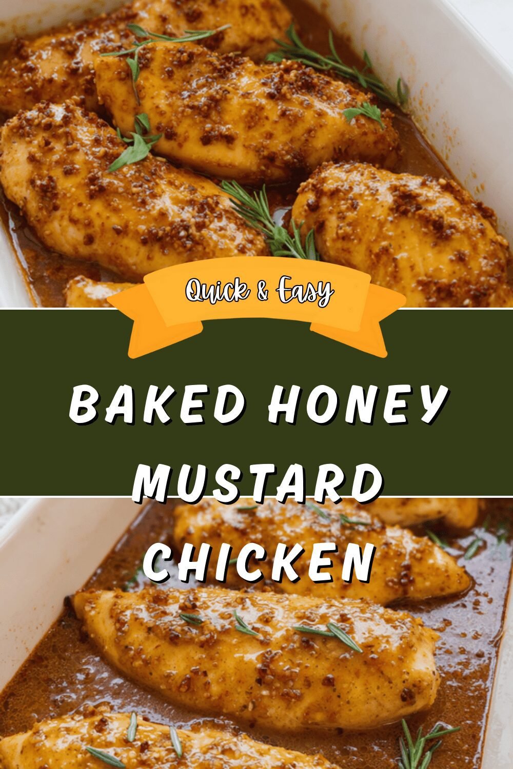 Baked Honey Mustard Chicken