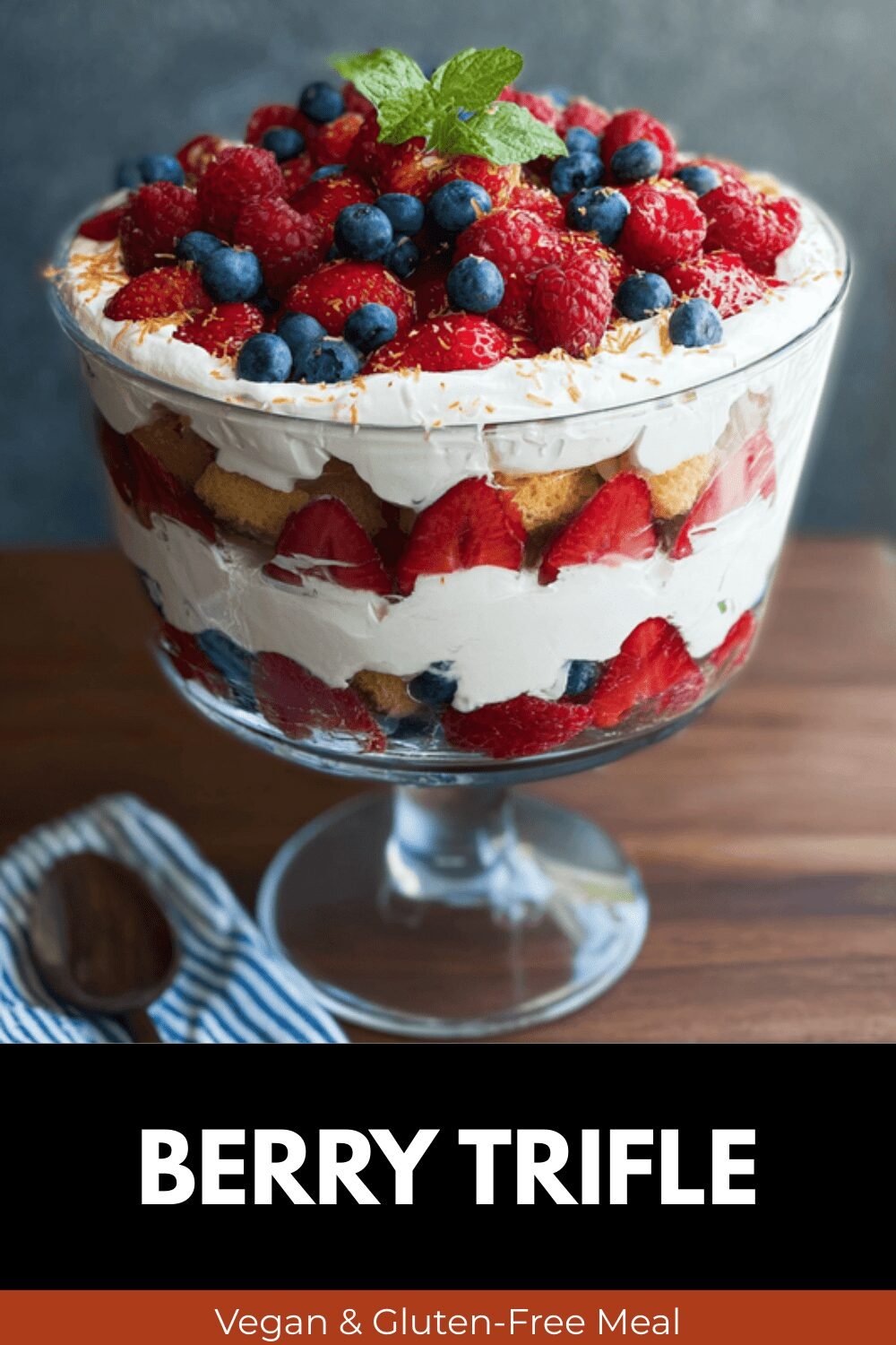 Berry Trifle Recipe With Fresh Fruits And Creamy Layers 7 Berry Trifle