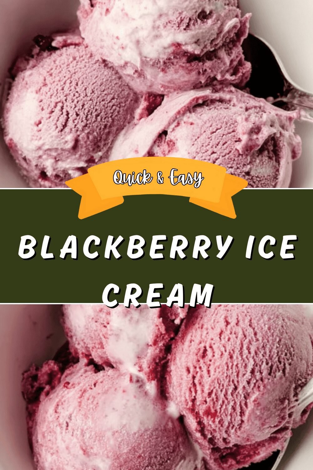 Blackberry Ice Cream