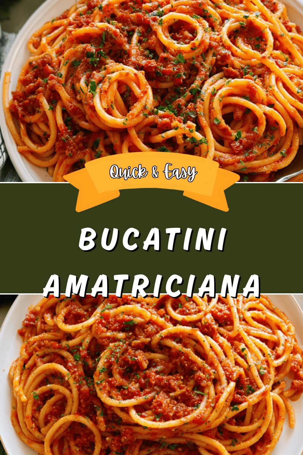 Bucatini Amatriciana