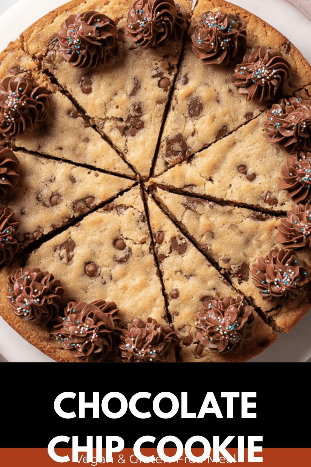 Chocolate Chip Cookie Cake