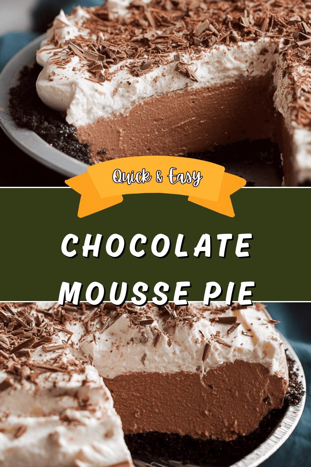 Chocolate Mousse Pie