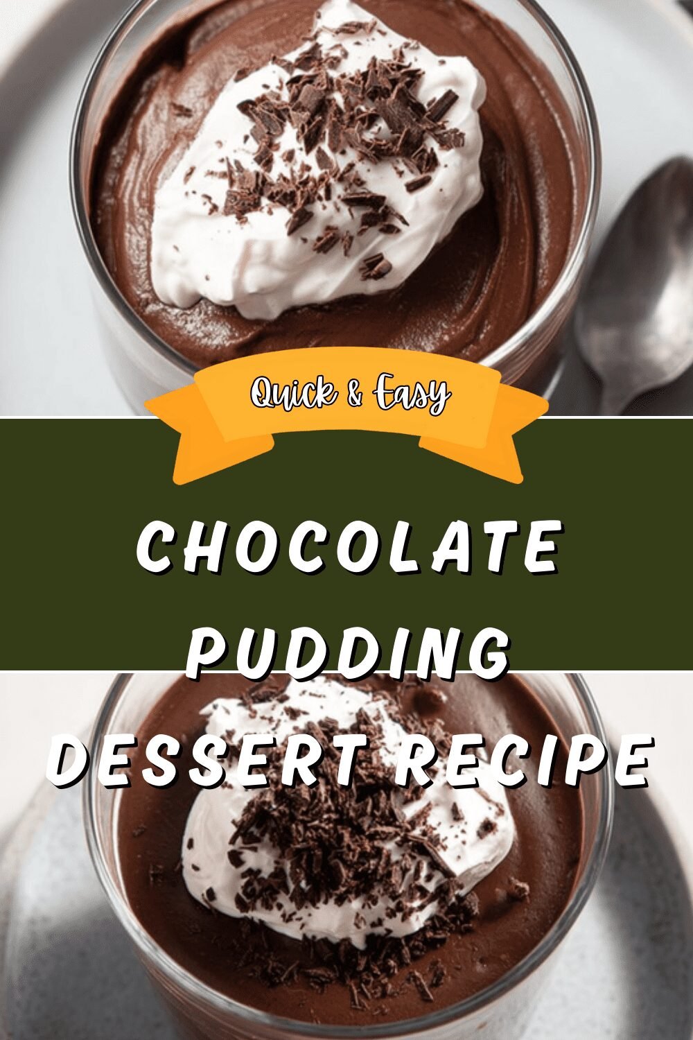 Chocolate Pudding Dessert Recipe