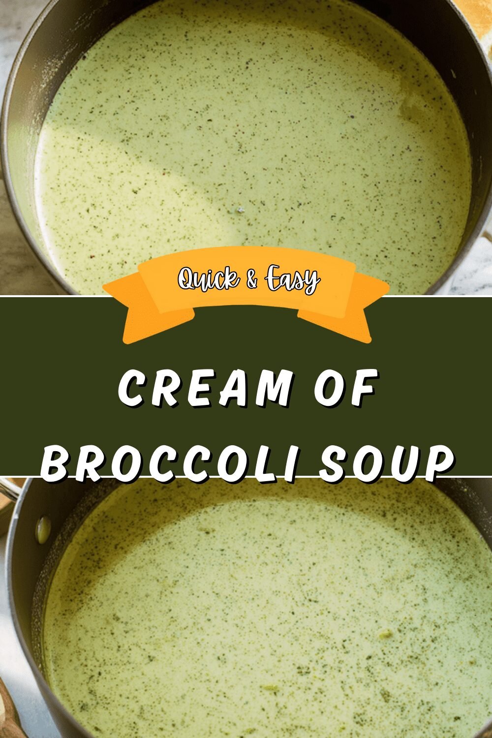 Cream Of Broccoli Soup Recipe Made From Scratch For Home Cooking 6 Cream Of Broccoli Soup