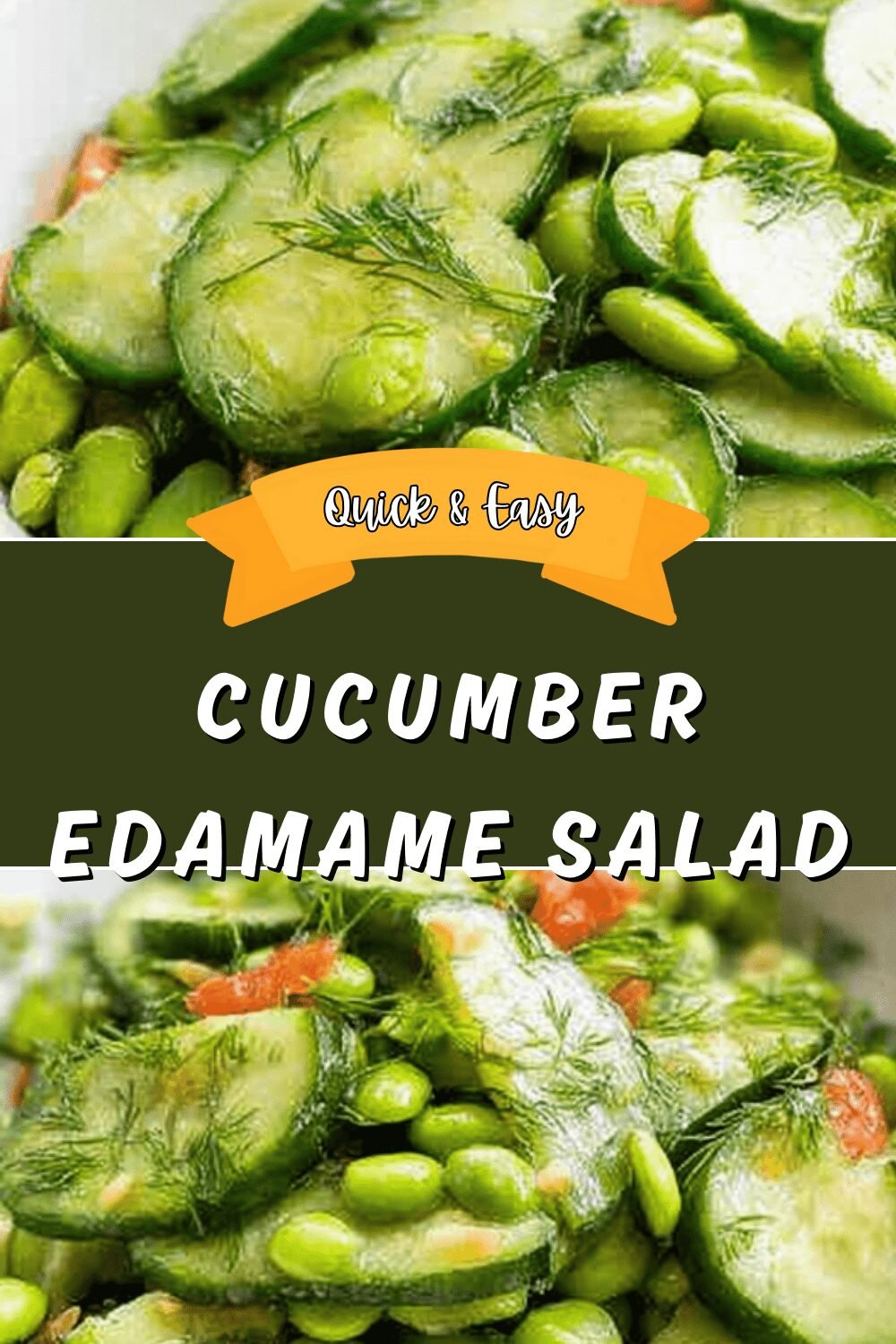 Cucumber Edamame Salad