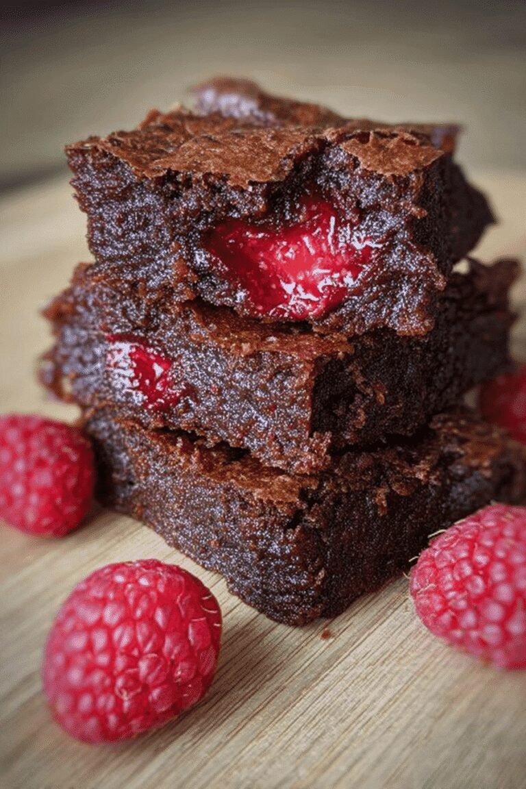 Fudgy Raspberry Brownies 50.Png
