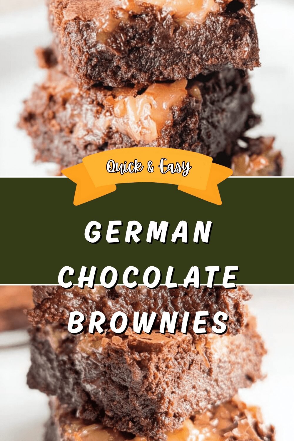 German Chocolate Brownies With Coconut And Pecan Topping Recipe 6 German Chocolate Brownies