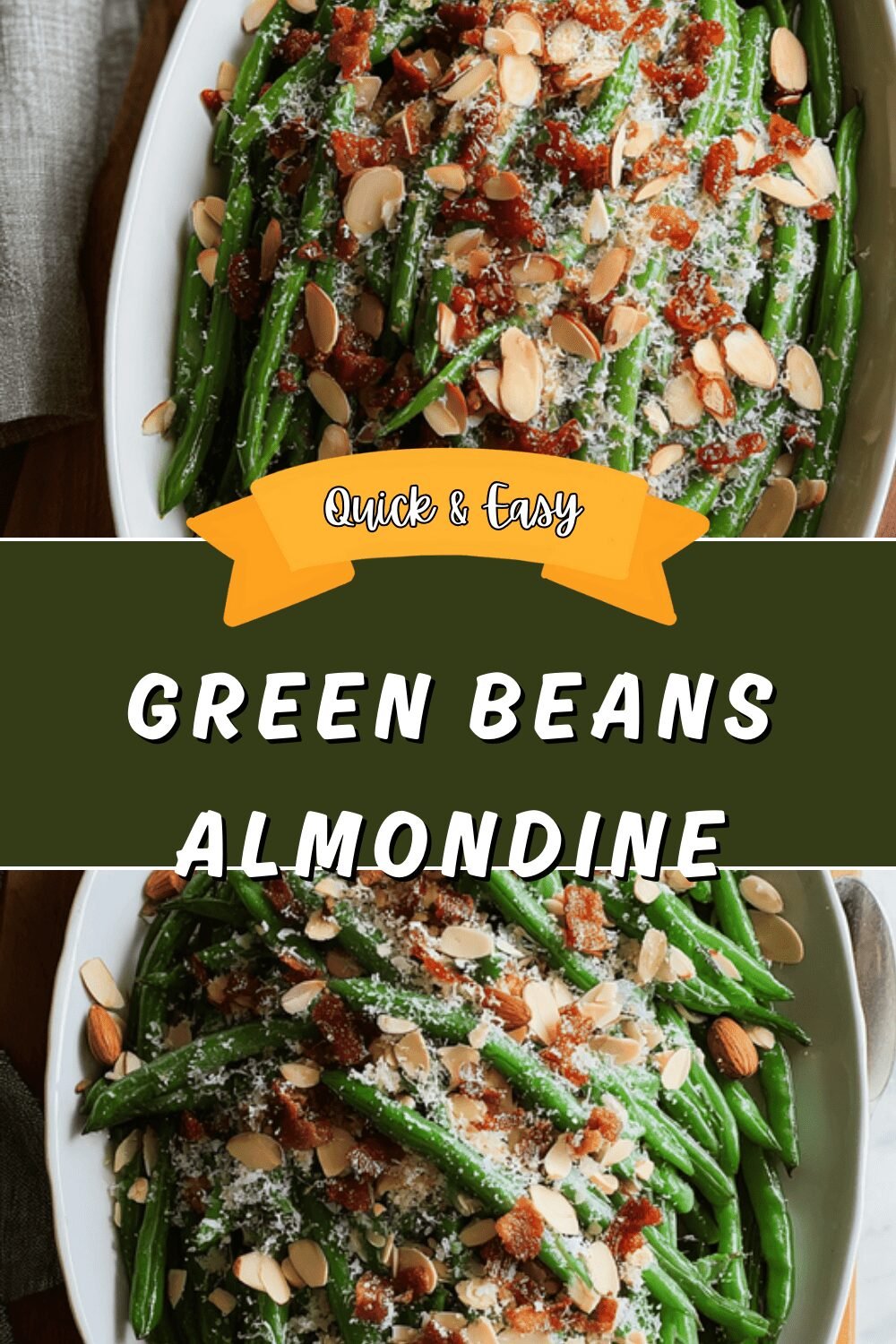 Green Beans Almondine