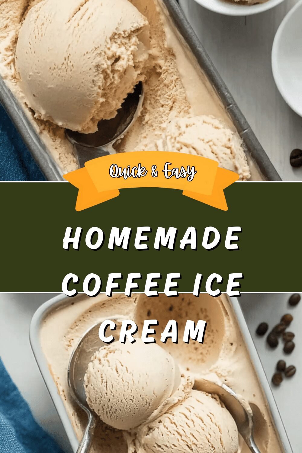 Homemade Coffee Ice Cream