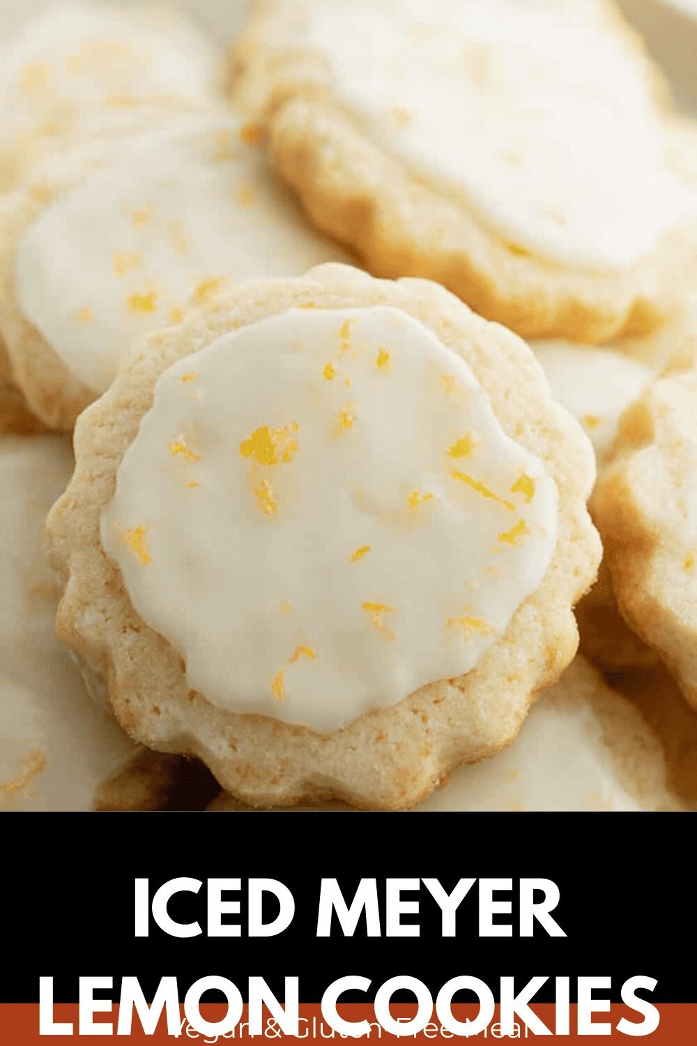 Iced Meyer Lemon Cookies Recipe