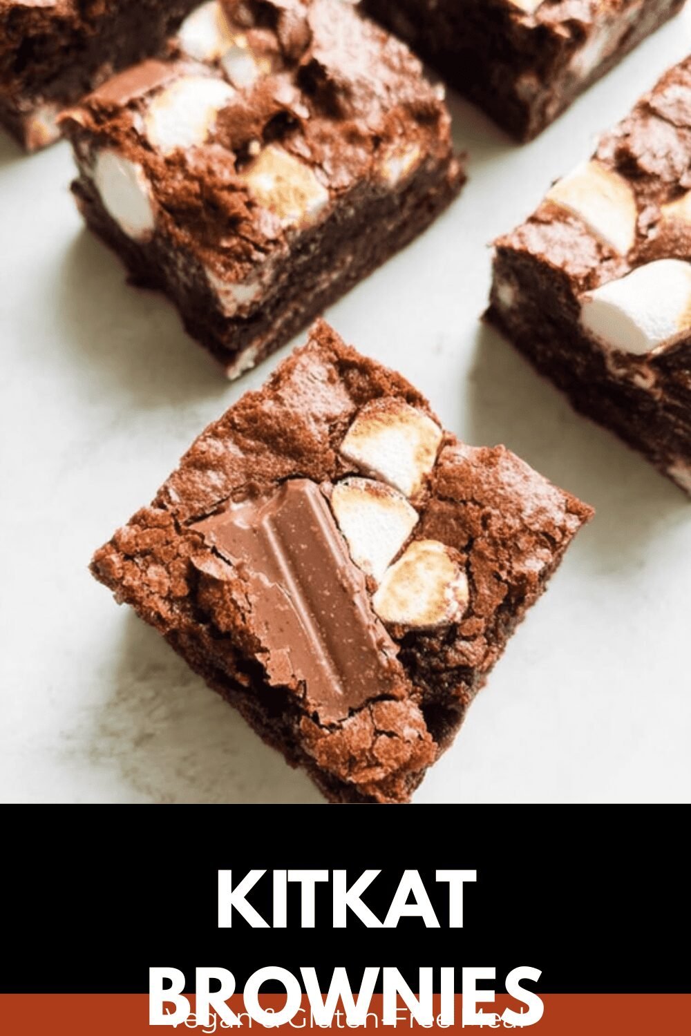 Kit Kat Brownies Recipe With Chewy Chocolate And Crunchy Candy Layers 7 Kitkat Brownies