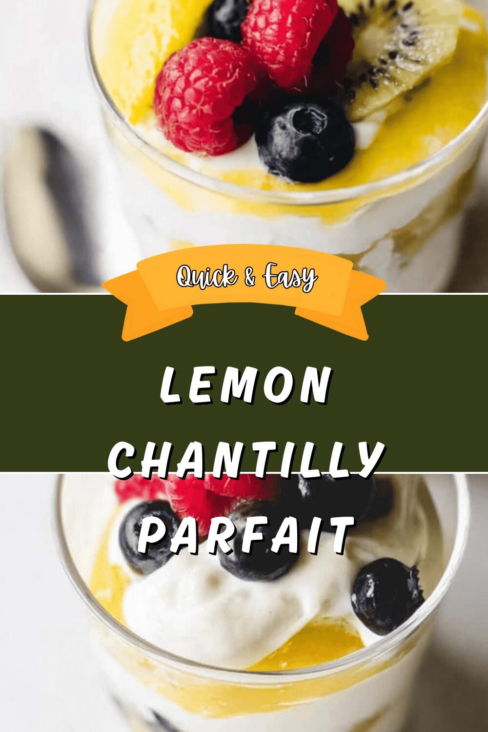 Lemon Chantilly Parfait