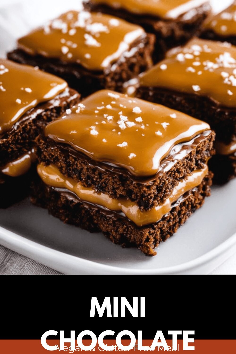 Salted Caramel Chocolate Cake Recipe With Rich Layers And Gooey Filling 7 Mini Chocolate Caramel Layer Cakes