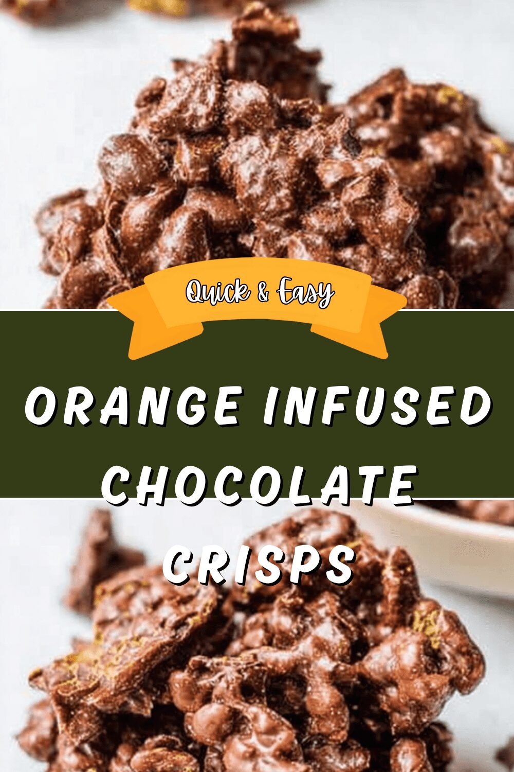 Orange Infused Chocolate Crisps
