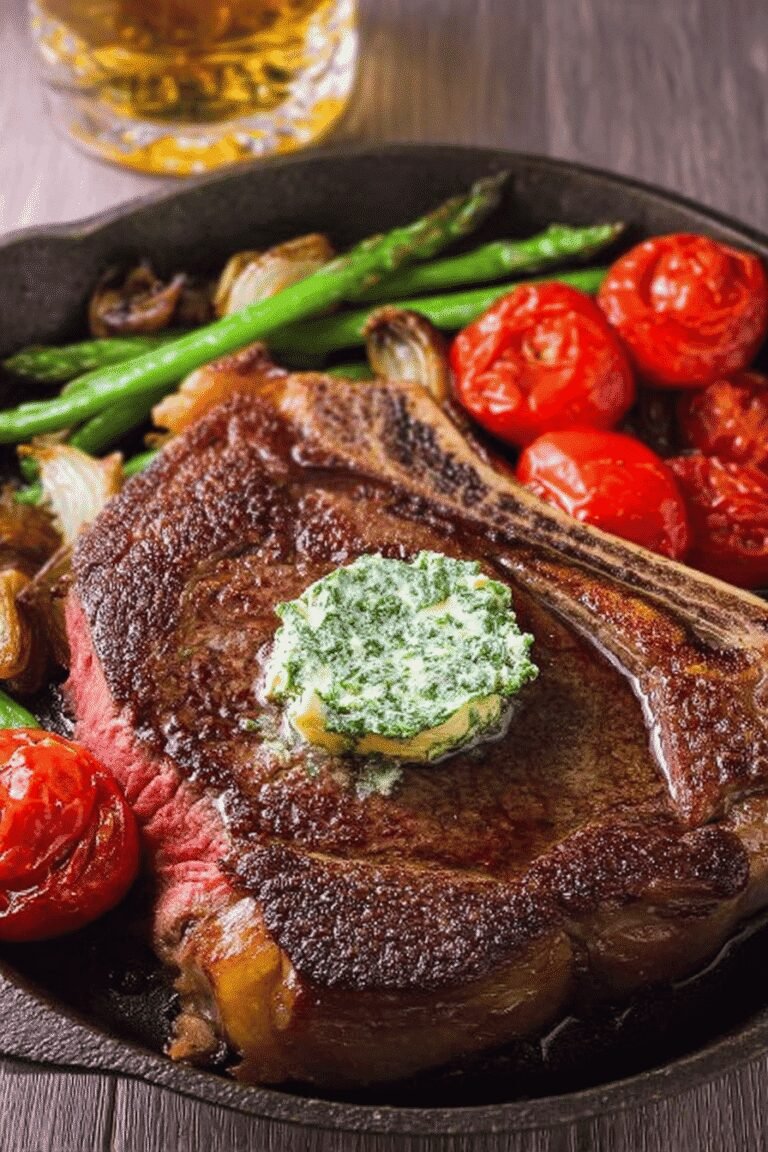 Pan Seared Ribeye Steak With Herb Butter 54.Png