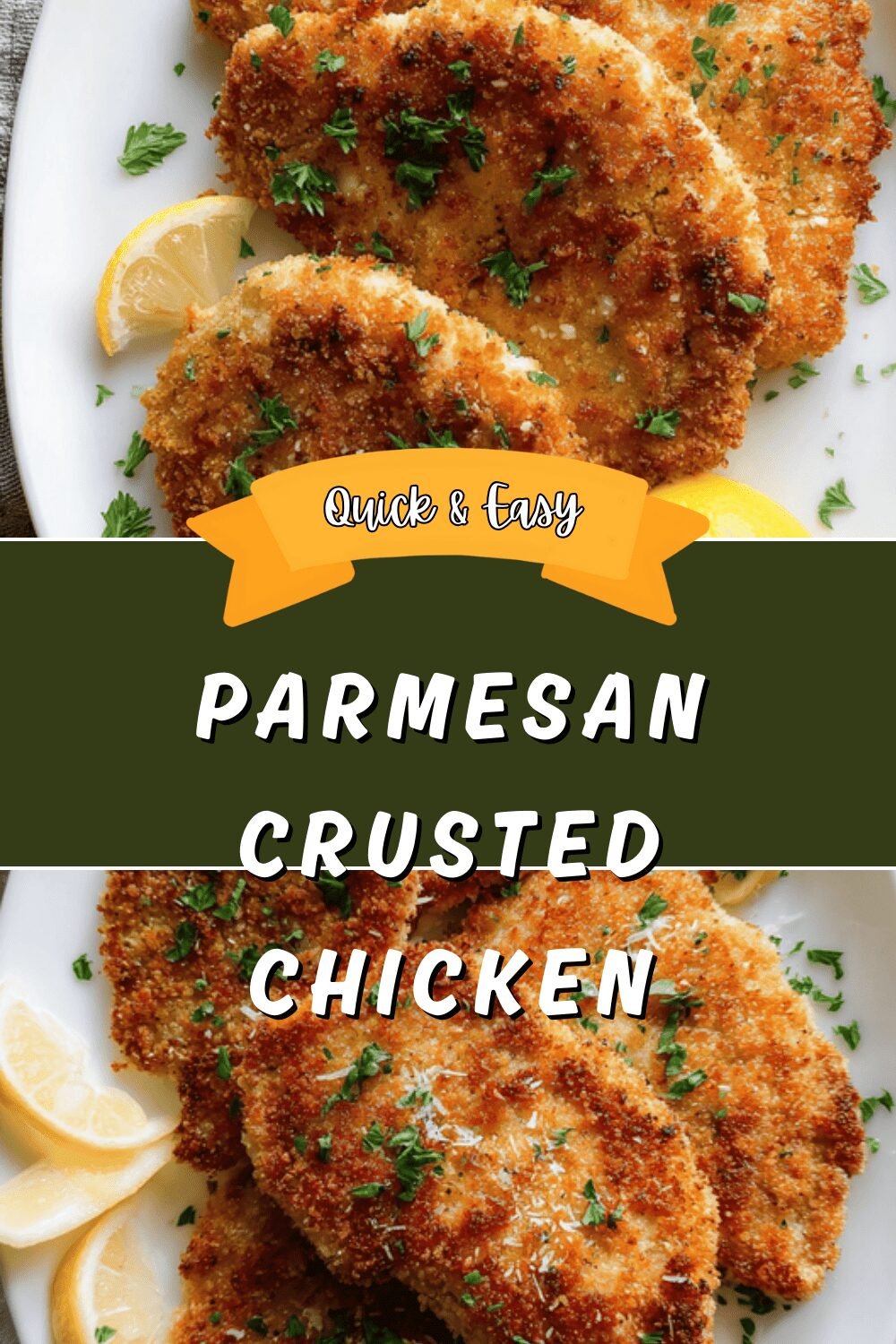 Baked Parmesan Crusted Chicken With Crispy Golden Texture 6 Parmesan Crusted Chicken