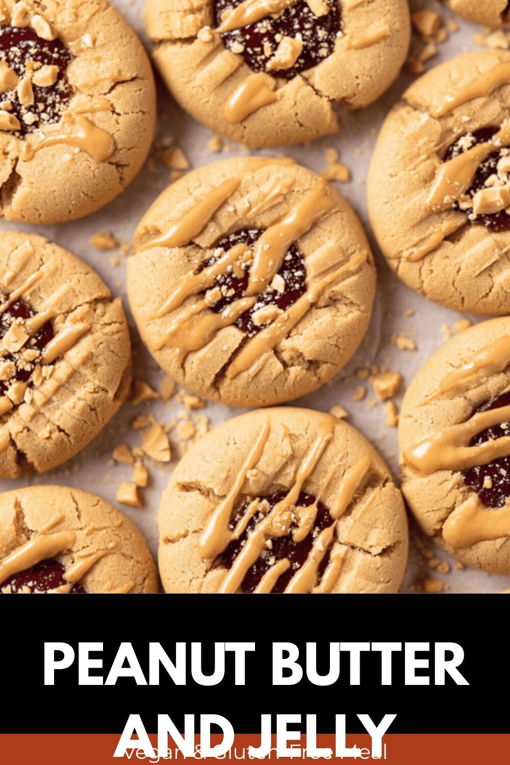 Peanut Butter And Jelly Cookies
