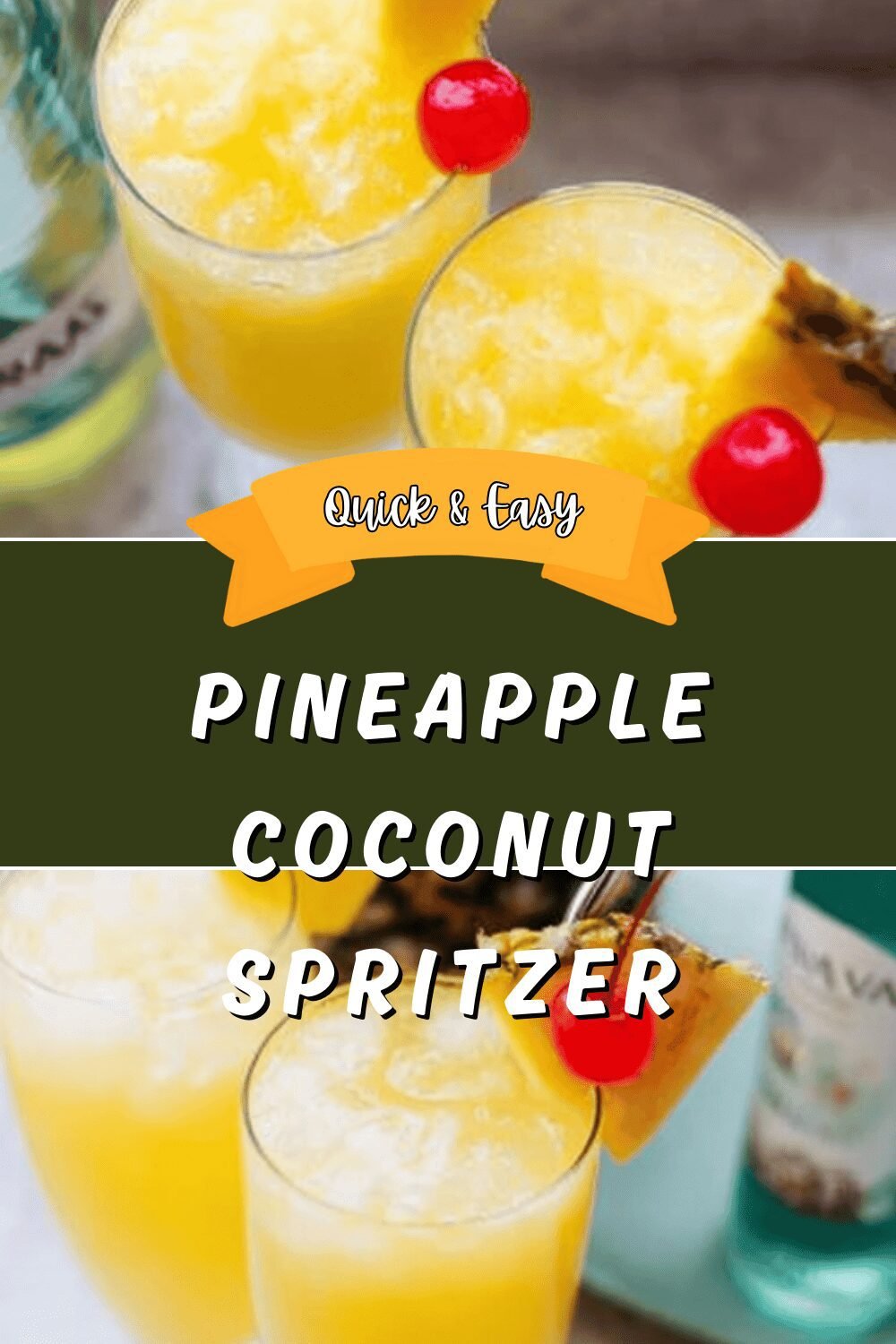 Pineapple Coconut Spritzer