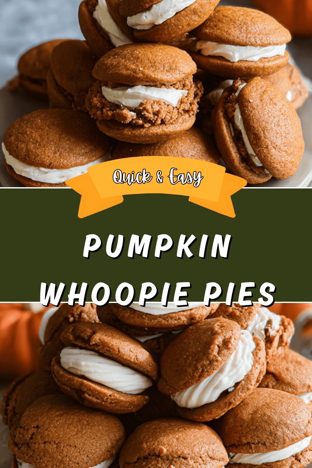 Pumpkin Whoopie Pies Recipe With Creamy Filling And Spiced Flavor 6 Pumpkin Whoopie Pies
