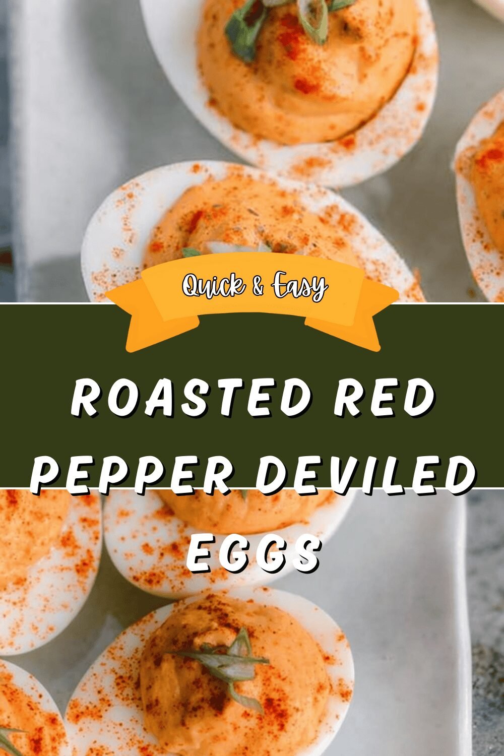 Roasted Red Pepper Deviled Eggs With A Smoky Twist 6 Roasted Red Pepper Deviled Eggs