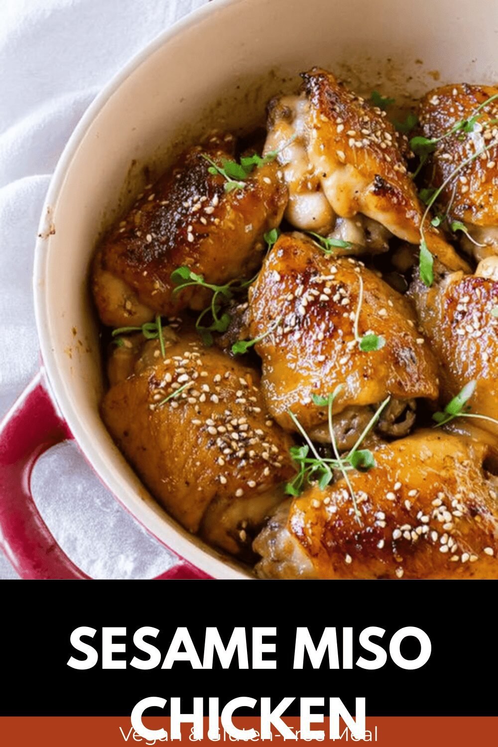Sheet Pan Sesame Miso Chicken With Roasted Sweet Potatoes 7 Sesame Miso Chicken