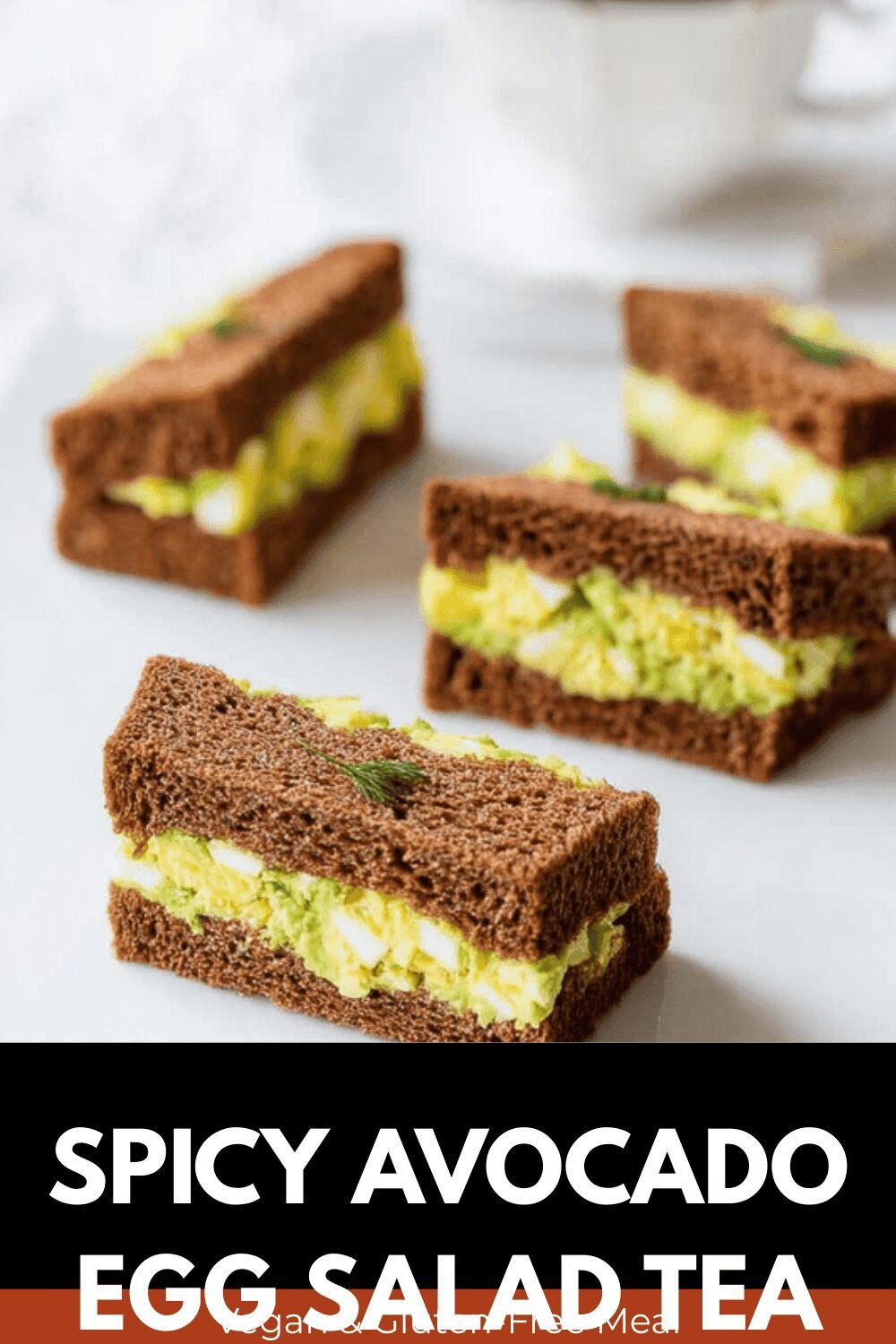 Spicy Avocado Egg Salad Tea Sandwich Recipes For Fresh Flavor 7 Spicy Avocado Egg Salad Tea Sandwiches