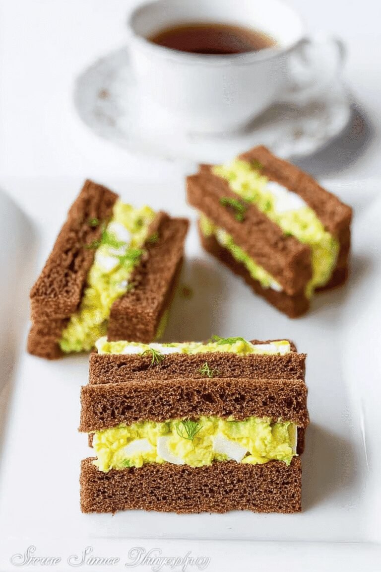 Spicy Avocado Egg Salad Tea Sandwiches 82.Png