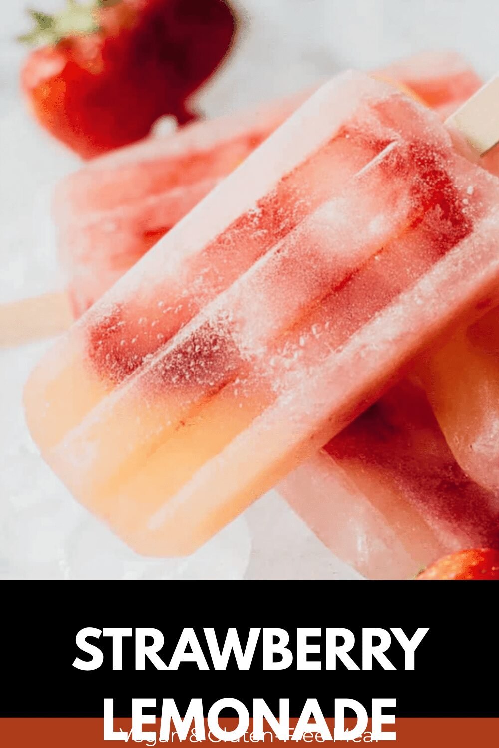 Strawberry Lemonade Popsicles