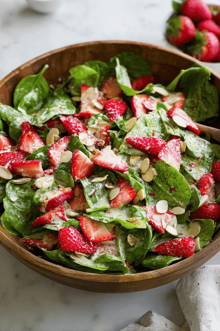 Strawberry Spinach Salad 94.Png