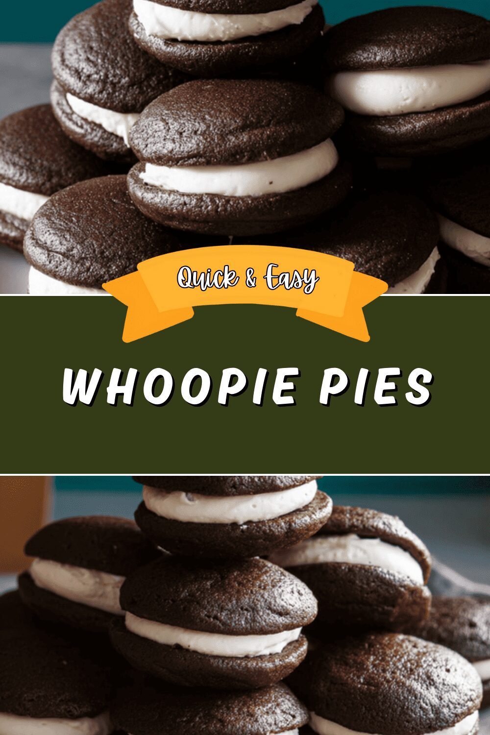 Classic Whoopie Pies Recipe With Soft Cake And Creamy Filling 6 Whoopie Pies