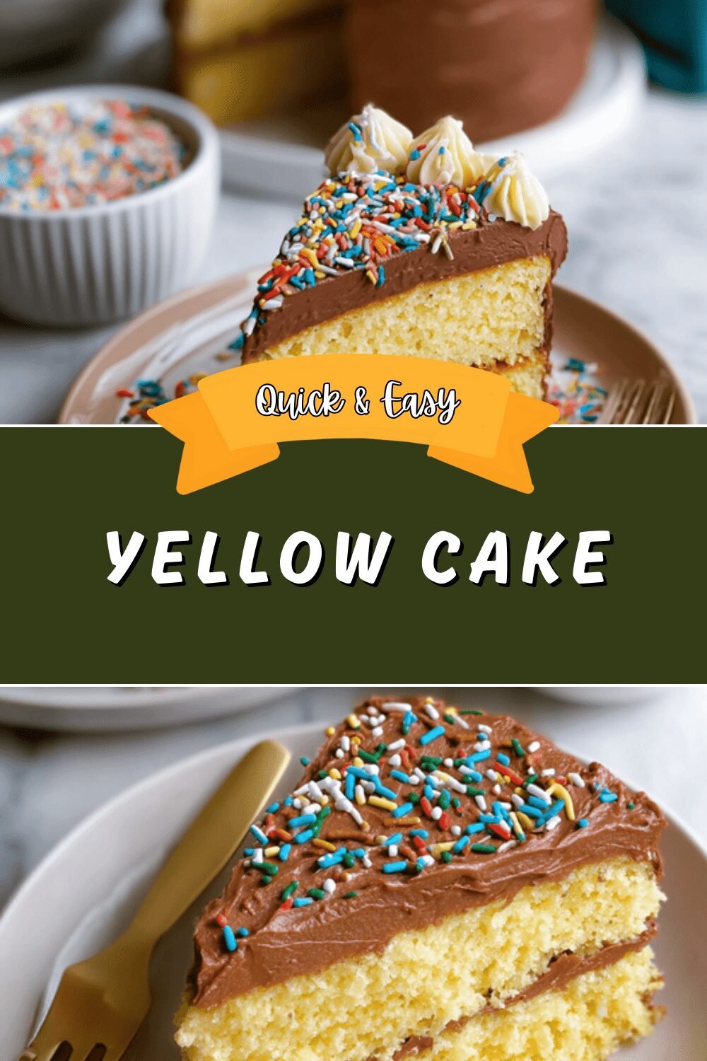 Yellow Cake Recipe Classic Moist And Fluffy Homemade Cake 6 Yellow Cake