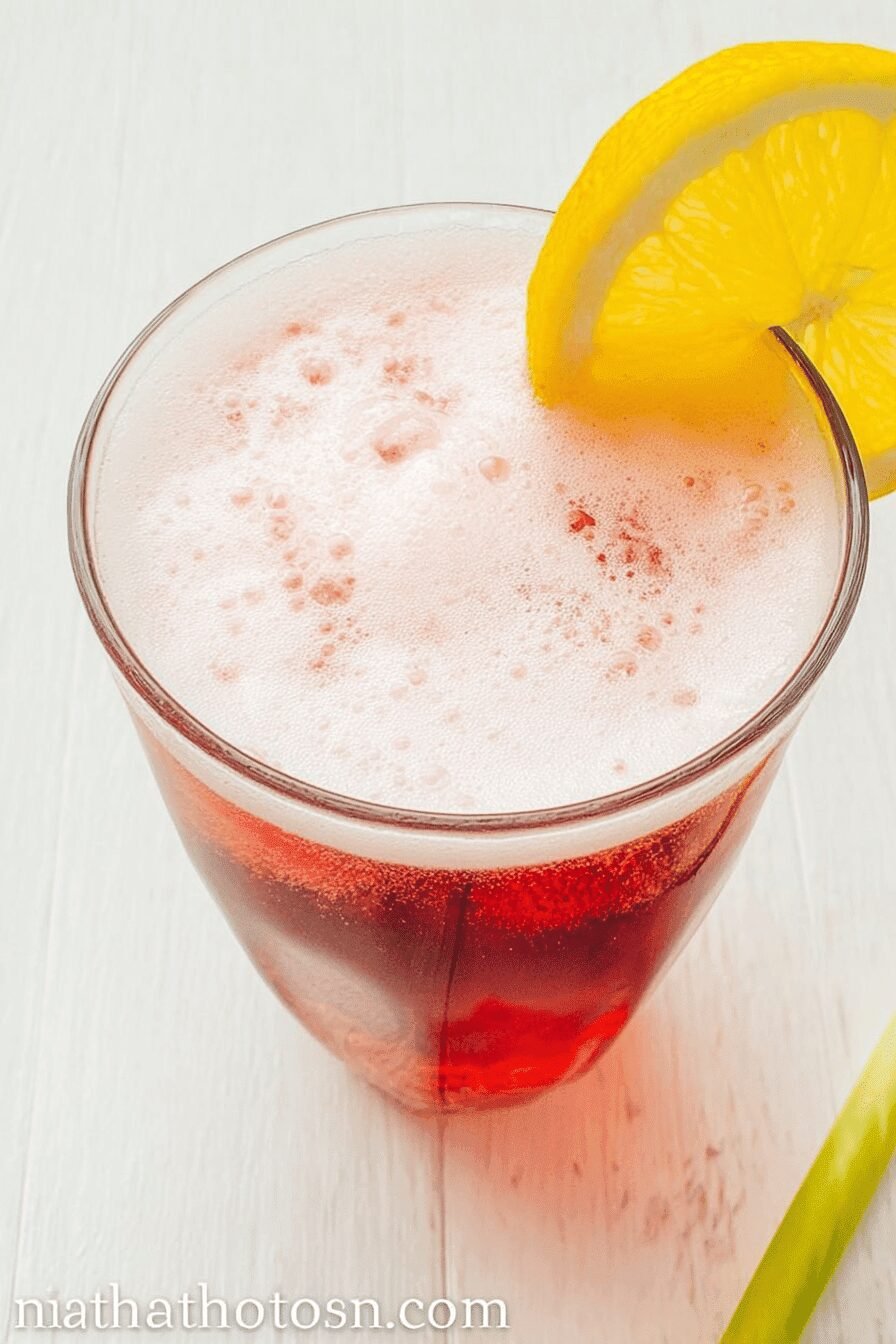 Apricot Berry Fizz