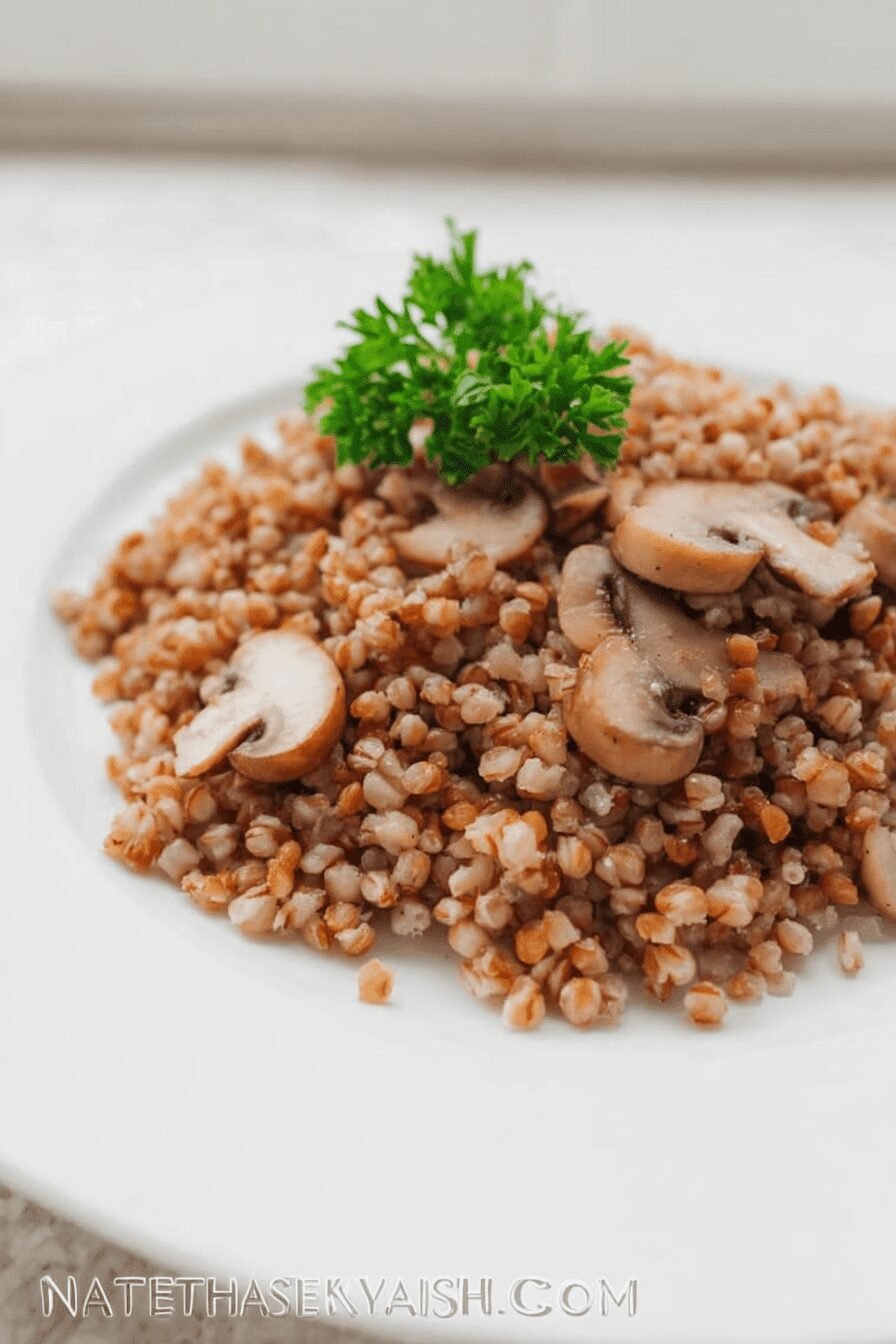 Buckwheat With Mushrooms