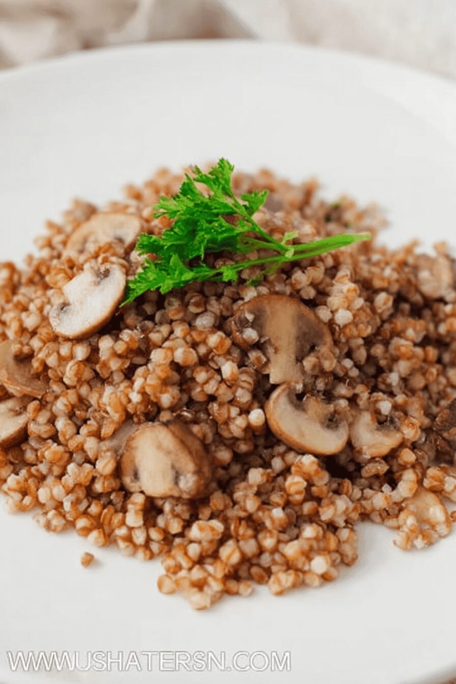 Buckwheat With Mushrooms