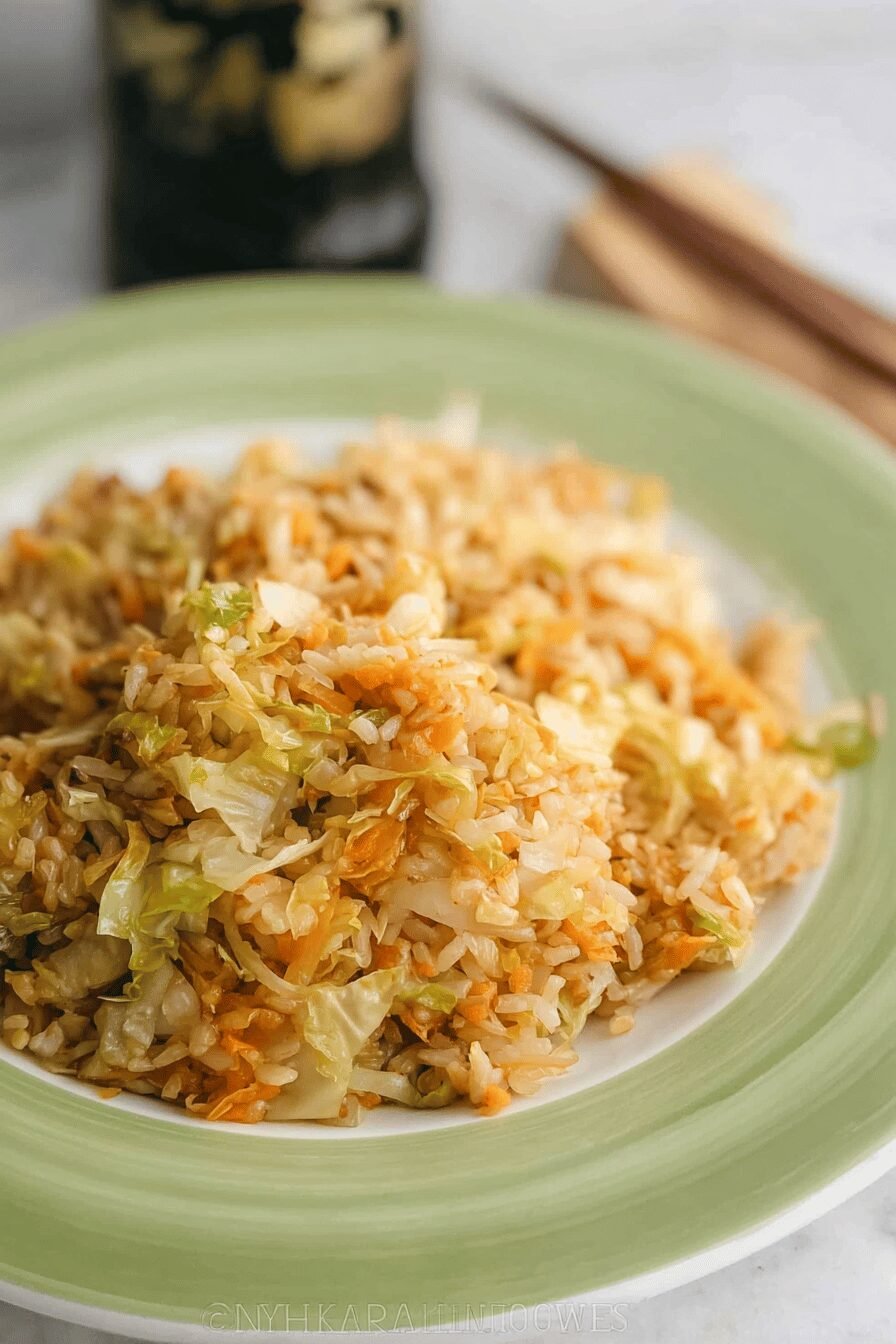 Cabbage Fried Rice Recipe