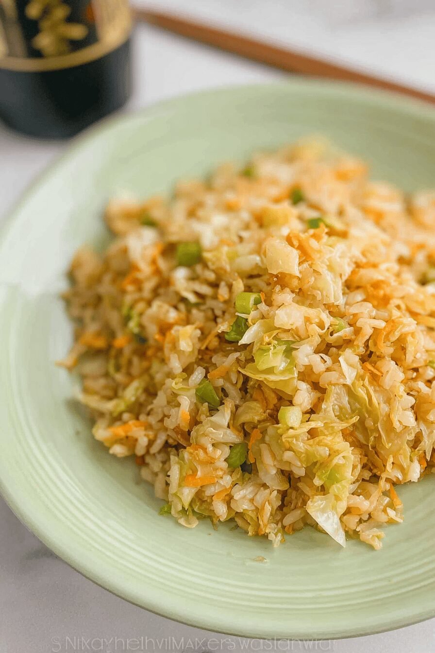 Cabbage Fried Rice Recipe