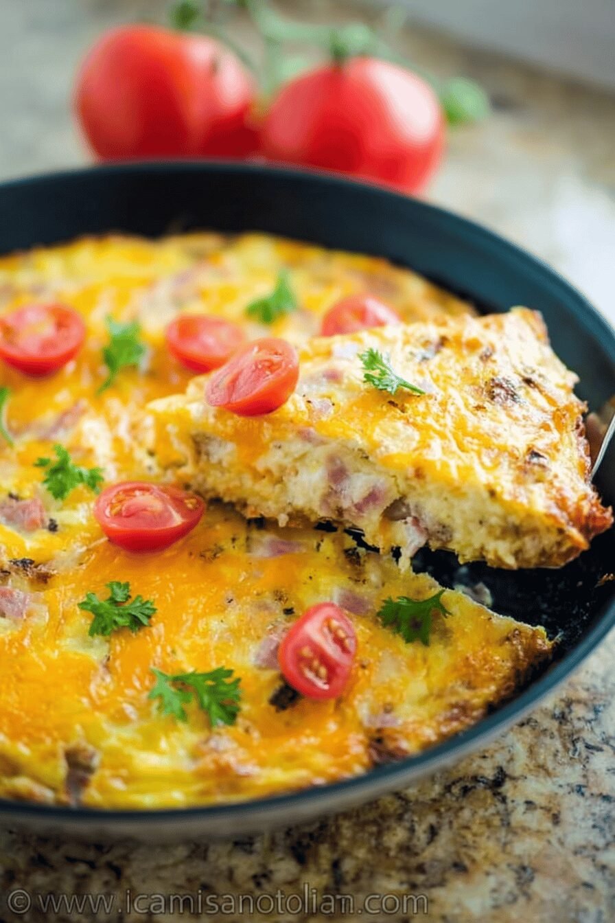 Hashbrown Breakfast Casserole With Savory Cheese And Sausage Layers 7 Cheesy Hash Brown And Egg Breakfast Casserole