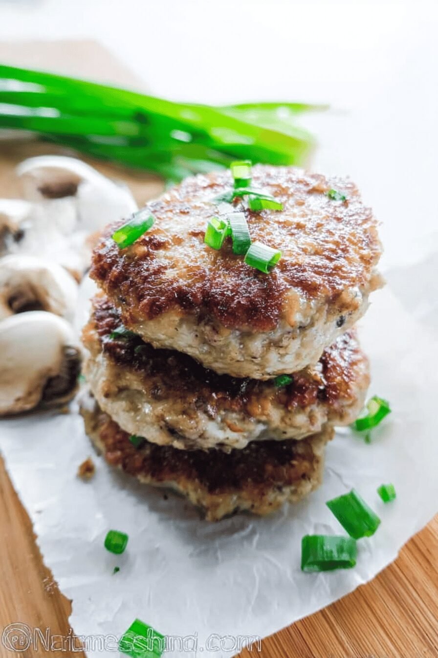 Chicken And Mushroom Patties Recipe For Easy Homemade Kotlety 7 Chicken And Mushroom Patties