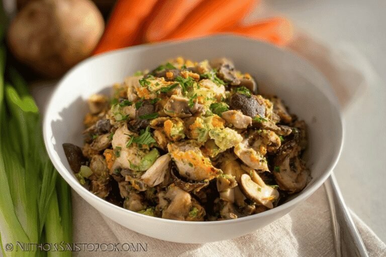Chicken And Mushroom Salad 13.Png