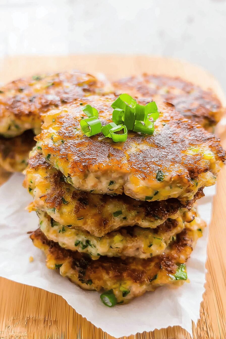 Chicken Zucchini Fritters
