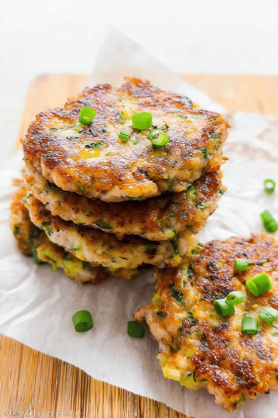 Chicken Zucchini Fritters