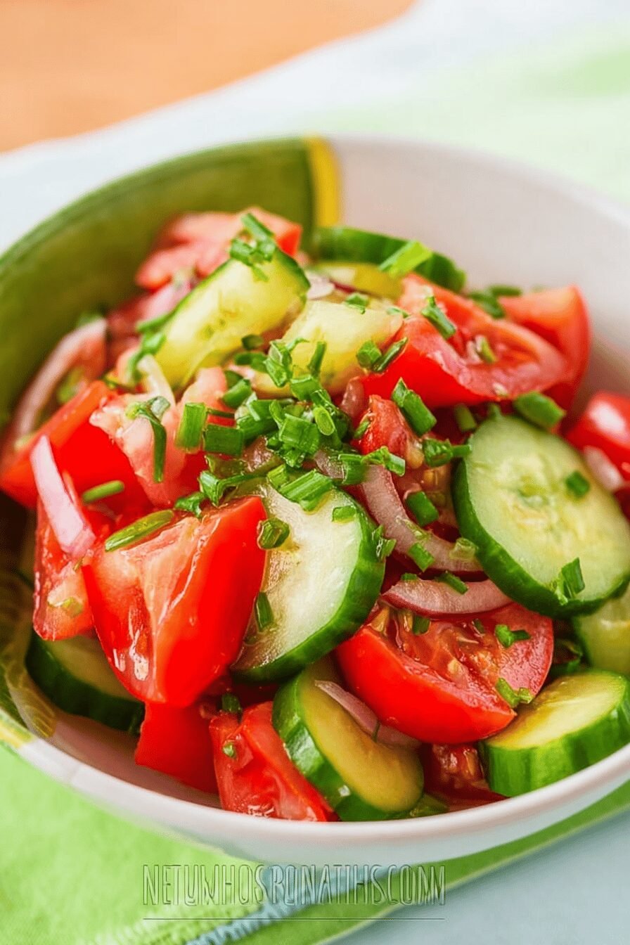 Cucumber And Tomato Salad