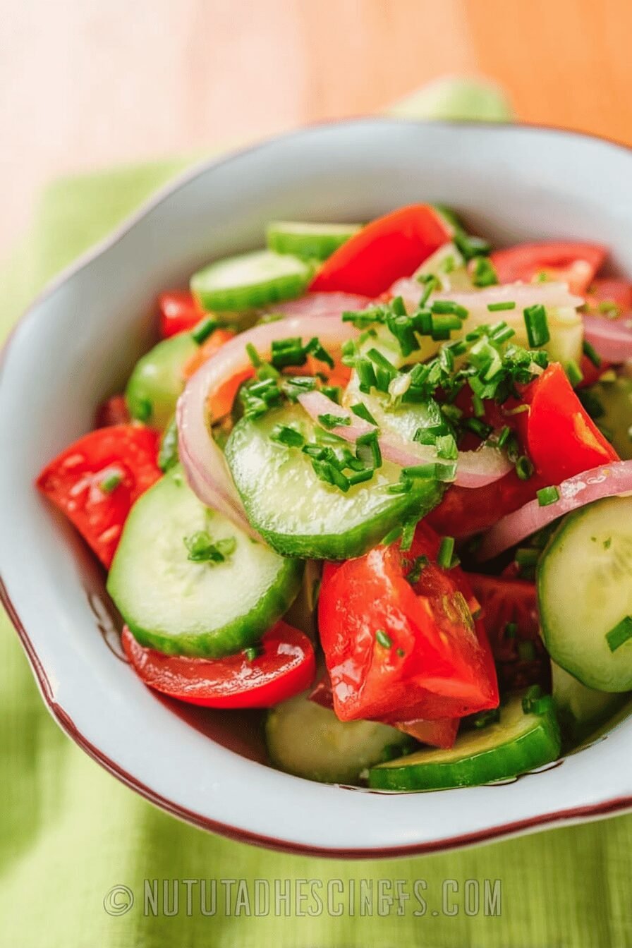 Cucumber And Tomato Salad