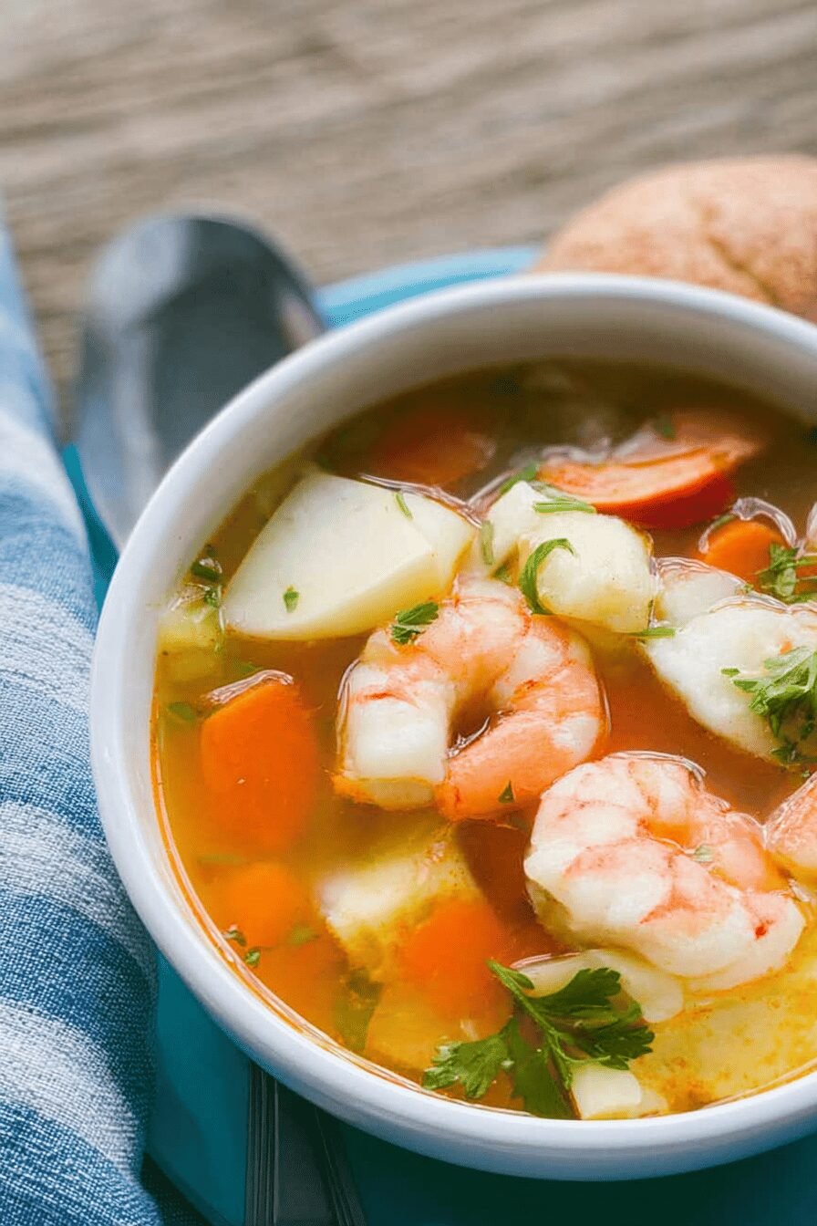 Shrimp And Fish Soup Recipe Ukha Traditional Russian Broth 6 Fish And Shrimp Soup