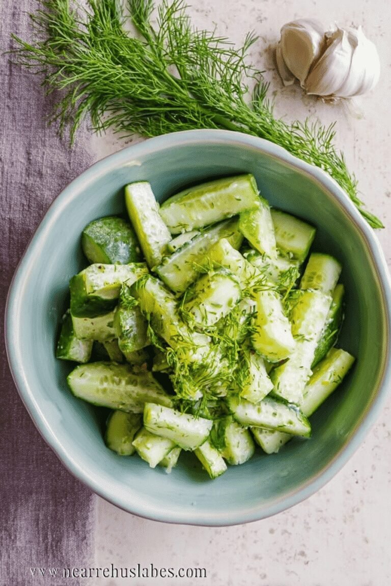 Fresh Cucumber Salad Recipe 98.Png