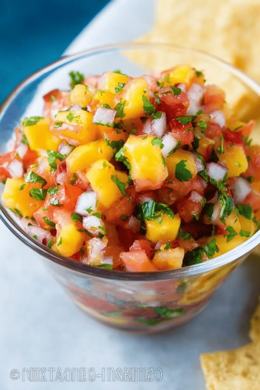 Fresh Peach Salsa Recipe