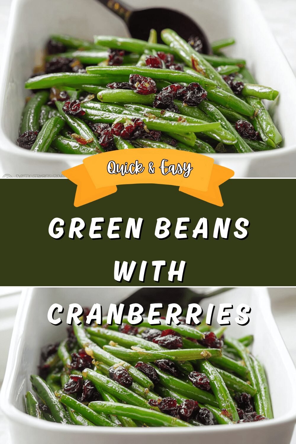 Green Beans With Cranberries And Sweet Glaze Recipe 6 Green Beans With Cranberries