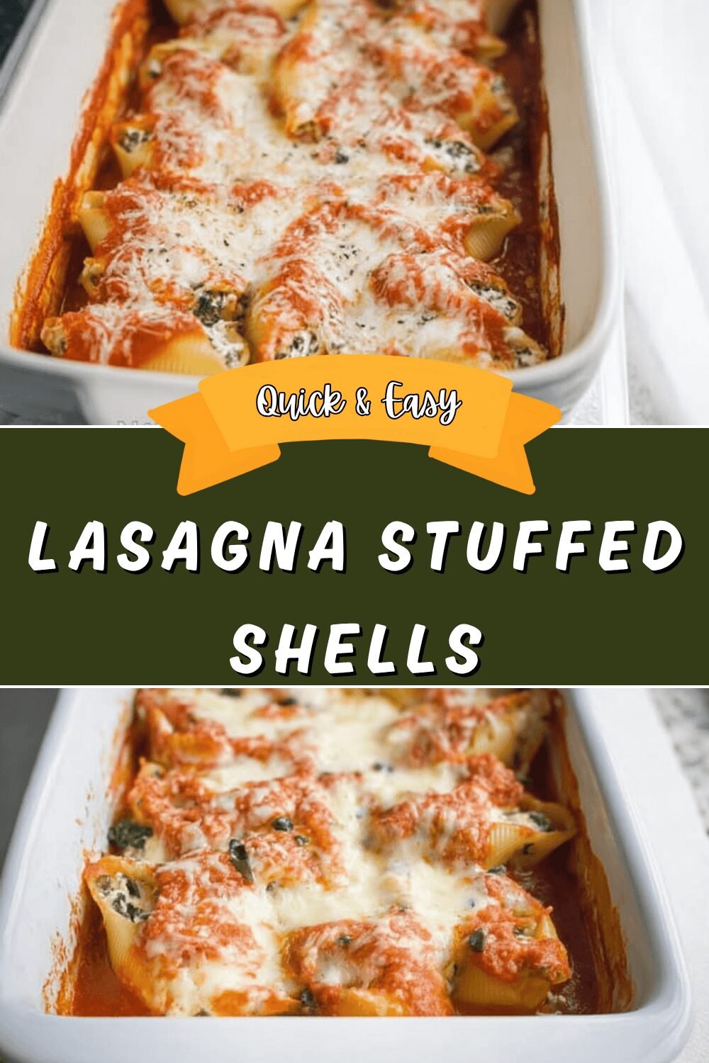 Lasagna Stuffed Shells