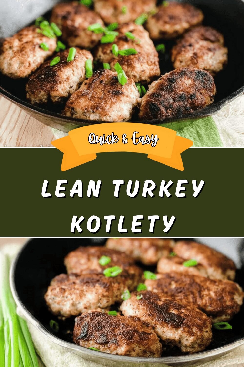Lean Turkey Kotlety